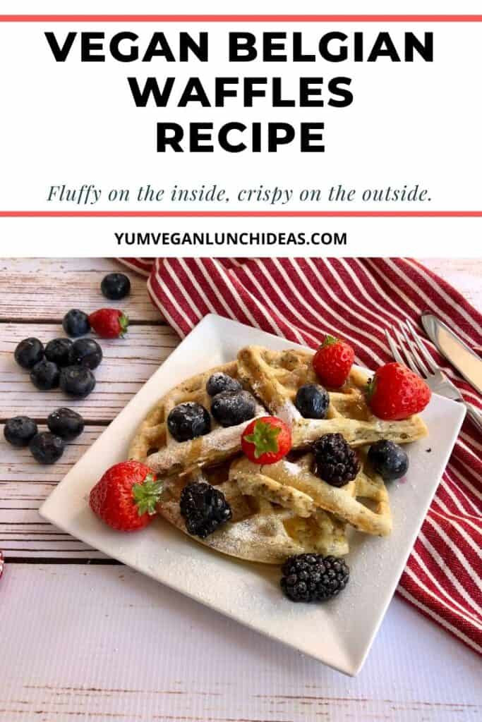 Vegan Belgian Waffles Recipe
 The Perfect Vegan Christmas Breakfast For The Whole Family