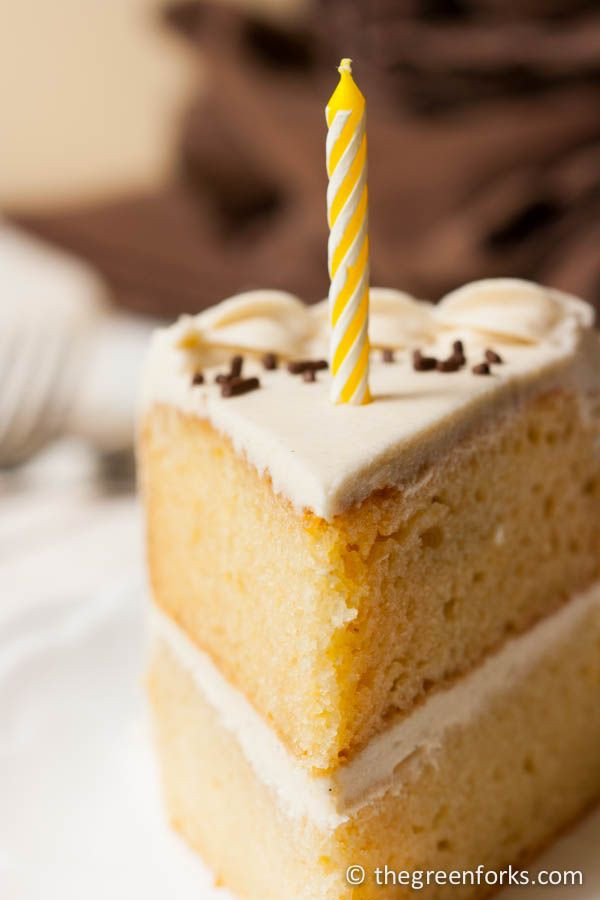 Vegan Birthday Cake Recipe Vanilla
 Vegan Birthday Cake TheGreenForks
