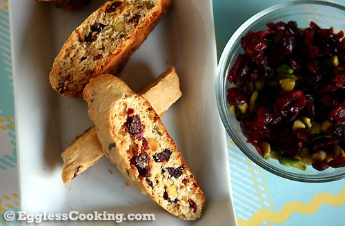 Vegan Biscotti Recipes
 Vegan Cranberry Pistachio Biscotti Recipe