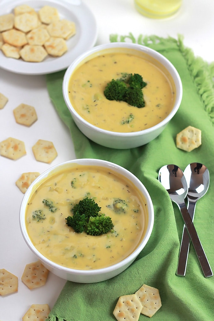 Vegan Broccoli Potato Soup
 Vegan Un Cheesy Potato Broccoli Soup