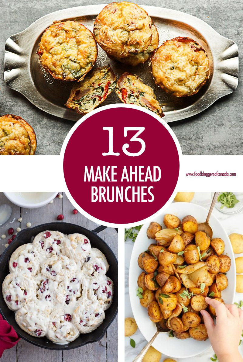 Vegan Brunch Recipes Make Ahead
 Make Ahead Brunch Recipes Ideas