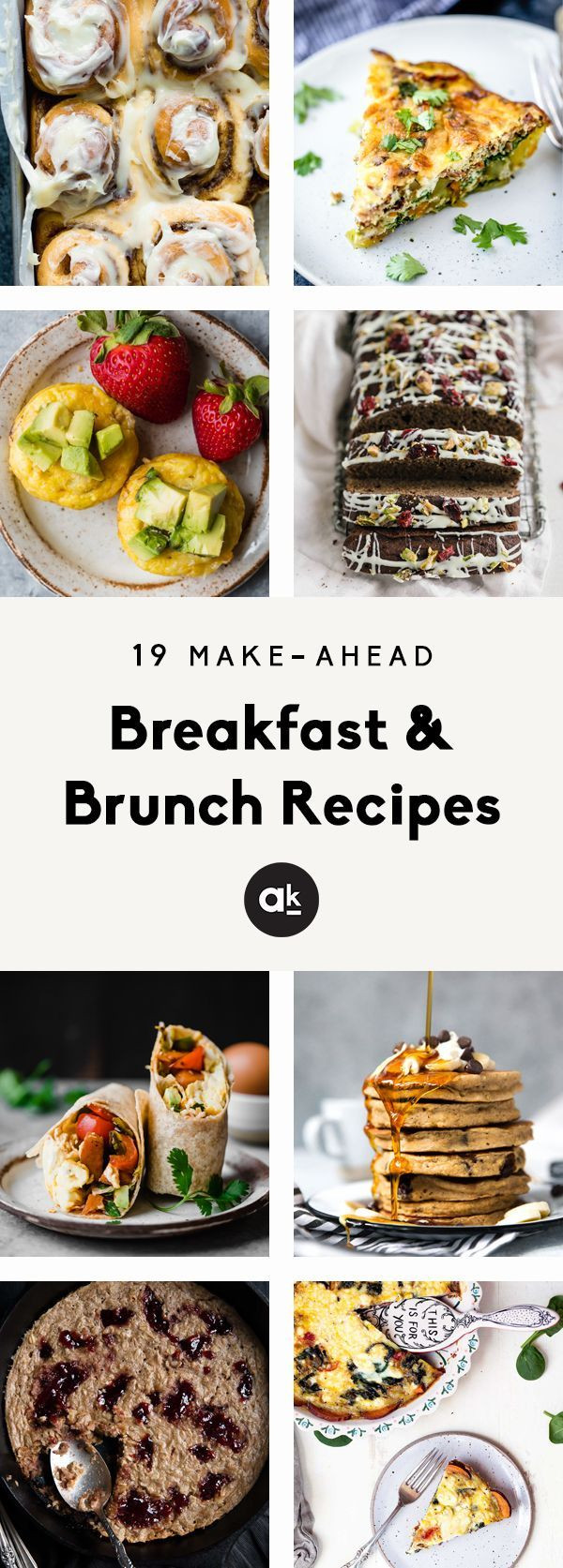 Vegan Brunch Recipes Make Ahead
 Make Ahead Breakfast & Brunch Recipes