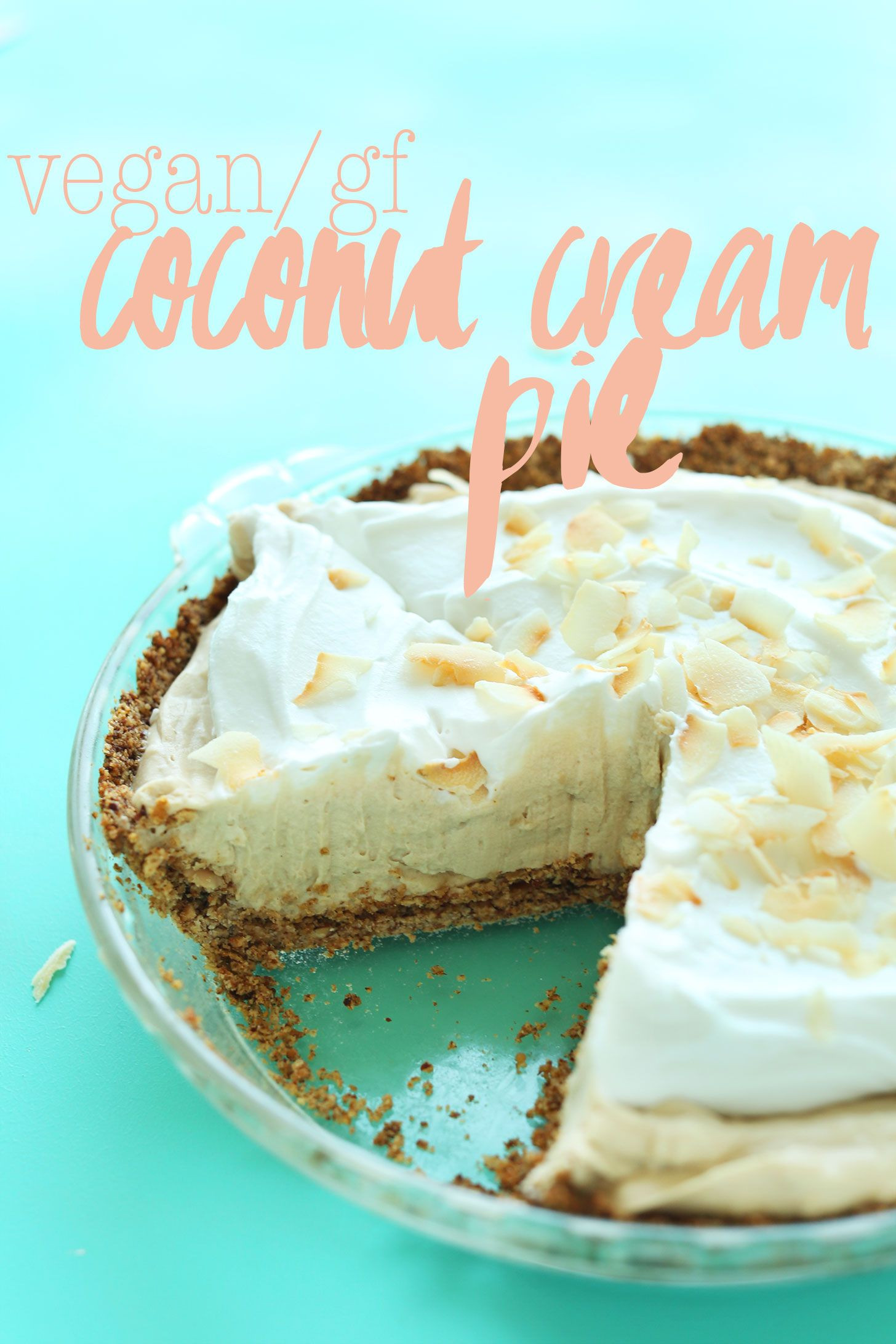 Vegan Dessert Recipes With Coconut Milk
 Coconut Cream Pie Vegan GF Recipe