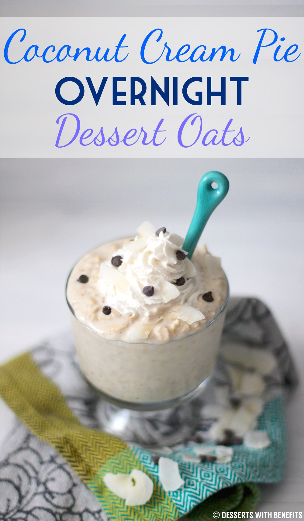 Vegan Dessert Recipes With Coconut Milk
 5 Ingre nt Coconut Cream Pie Overnight Dessert Oats