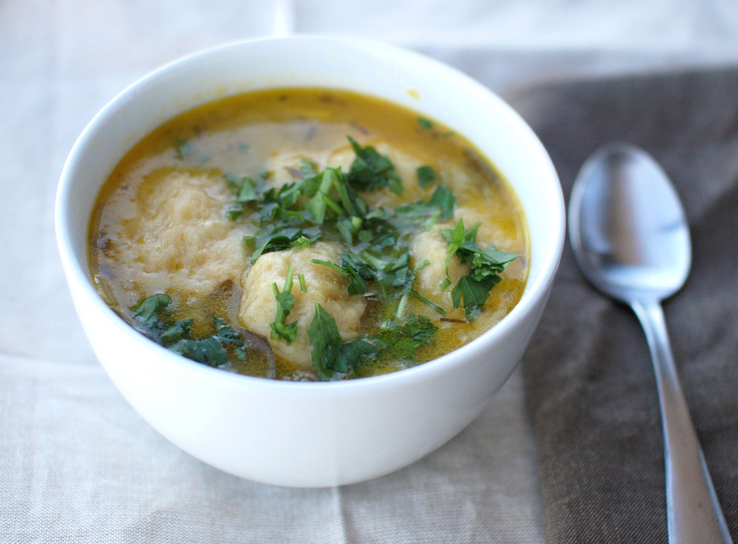 Vegan Dumplings Soup
 Ve able Soup with Gouda Dumplings Veggie and the Beast