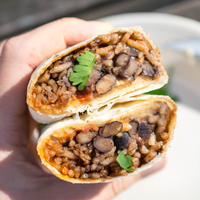 Vegan Freezer Burritos
 Vegan Burritos Make and Freeze