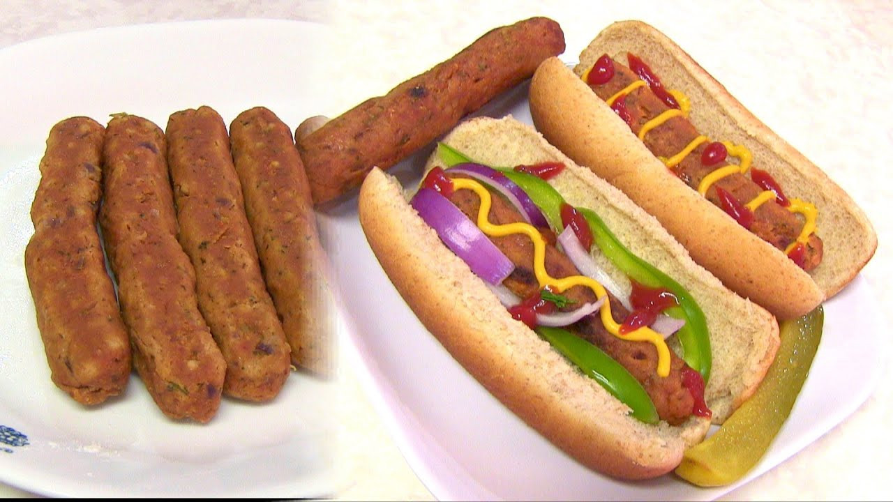 Vegan Hot Dogs Recipe
 Homemade Ve arian HOT DOG Video Recipe Vegan
