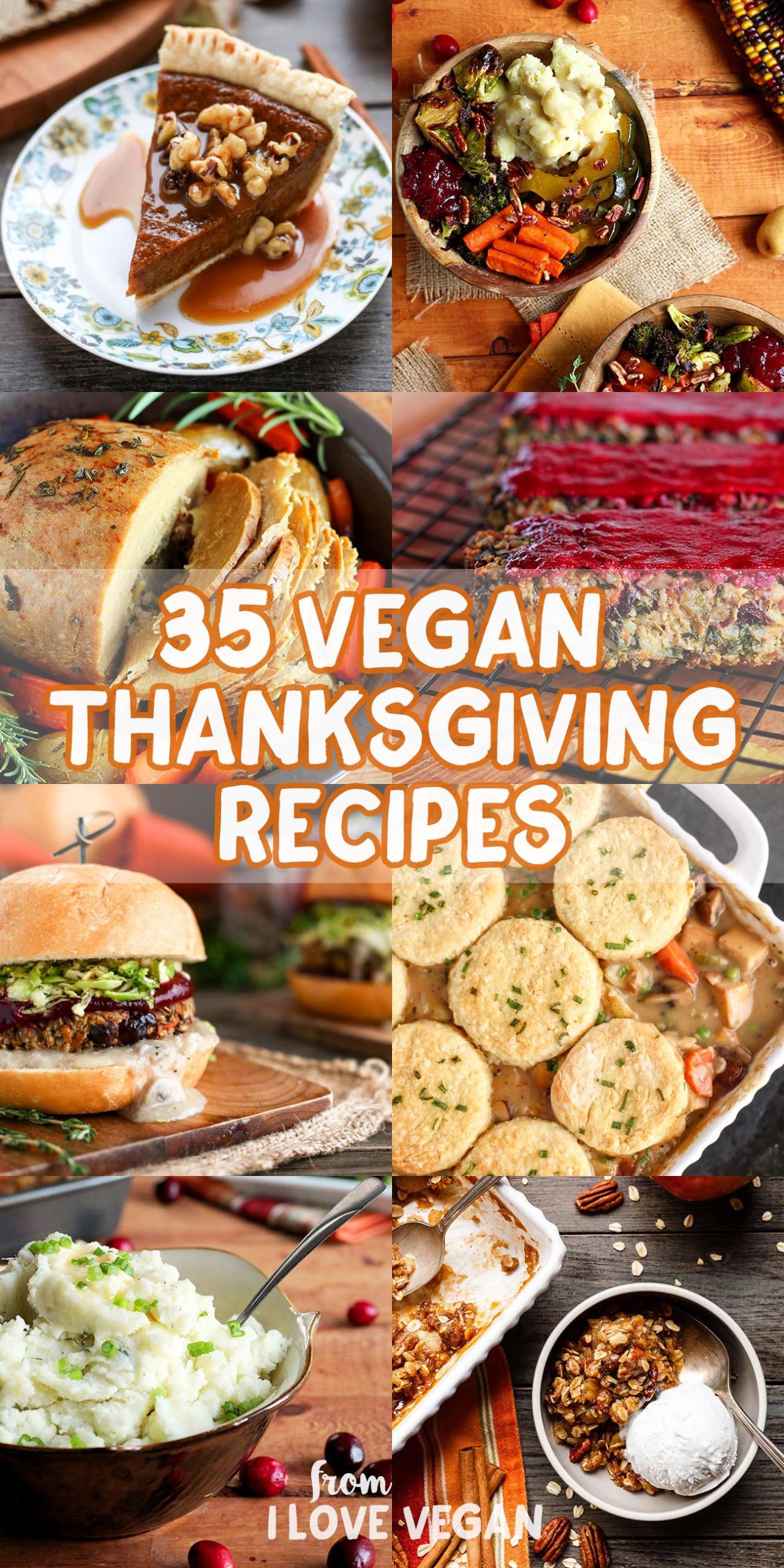 Vegan Recipes Reddit
 35 Vegan Thanksgiving Recipes I LOVE VEGAN