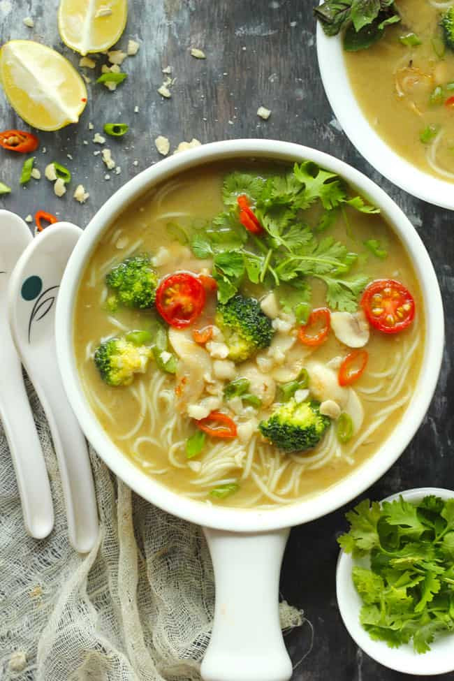 Vegan Thai Curry Recipes
 Vegan Thai Green Curry Soup Recipe Fun FOOD and Frolic