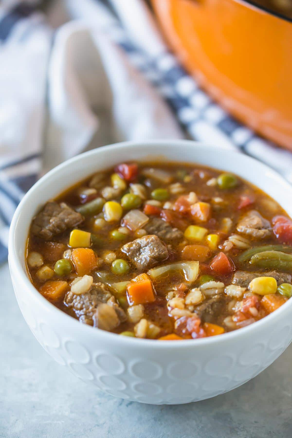 Vegetable Barley Soup
 Ve able Beef Barley Soup Simply Whisked