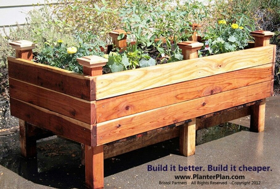 Vegetable Planter Box DIY
 Project Working Choice Diy planter boxes for ve ables