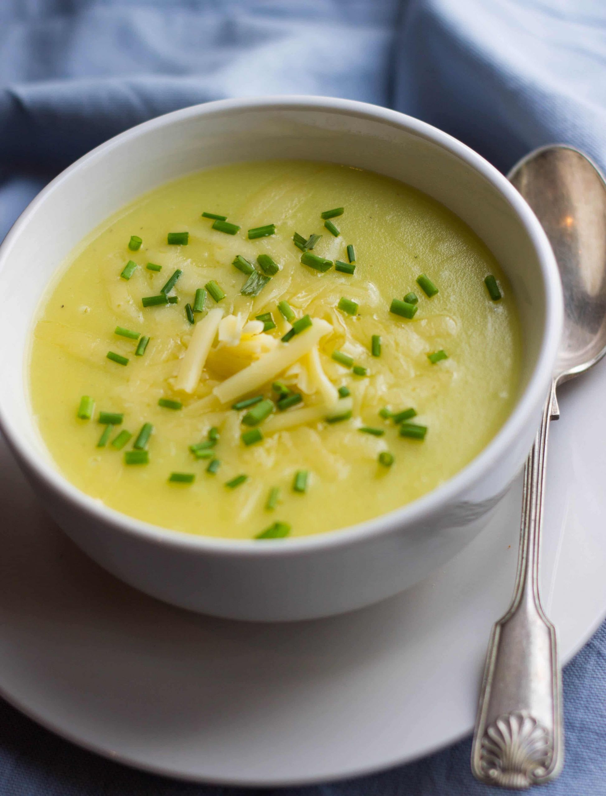 Vegetable Potato Soup
 Potato Leek Soup A smooth creamy no cream recipe that