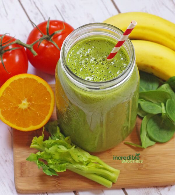 Vegetable Smoothies Recipes
 Big Blend Fruit and Ve able Green Smoothie Recipe
