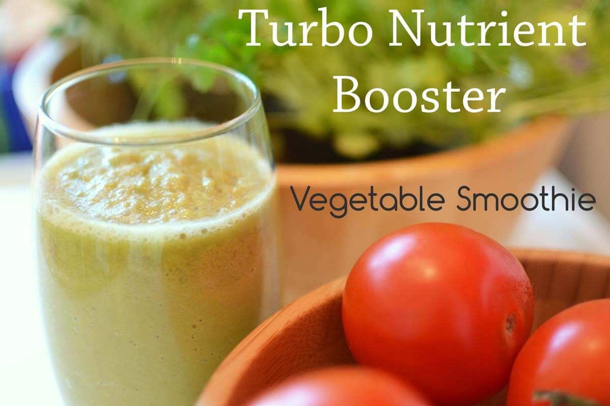 Vegetable Smoothies Recipes
 Turbo Nutrient Booster Ve able Smoothie Vitamin