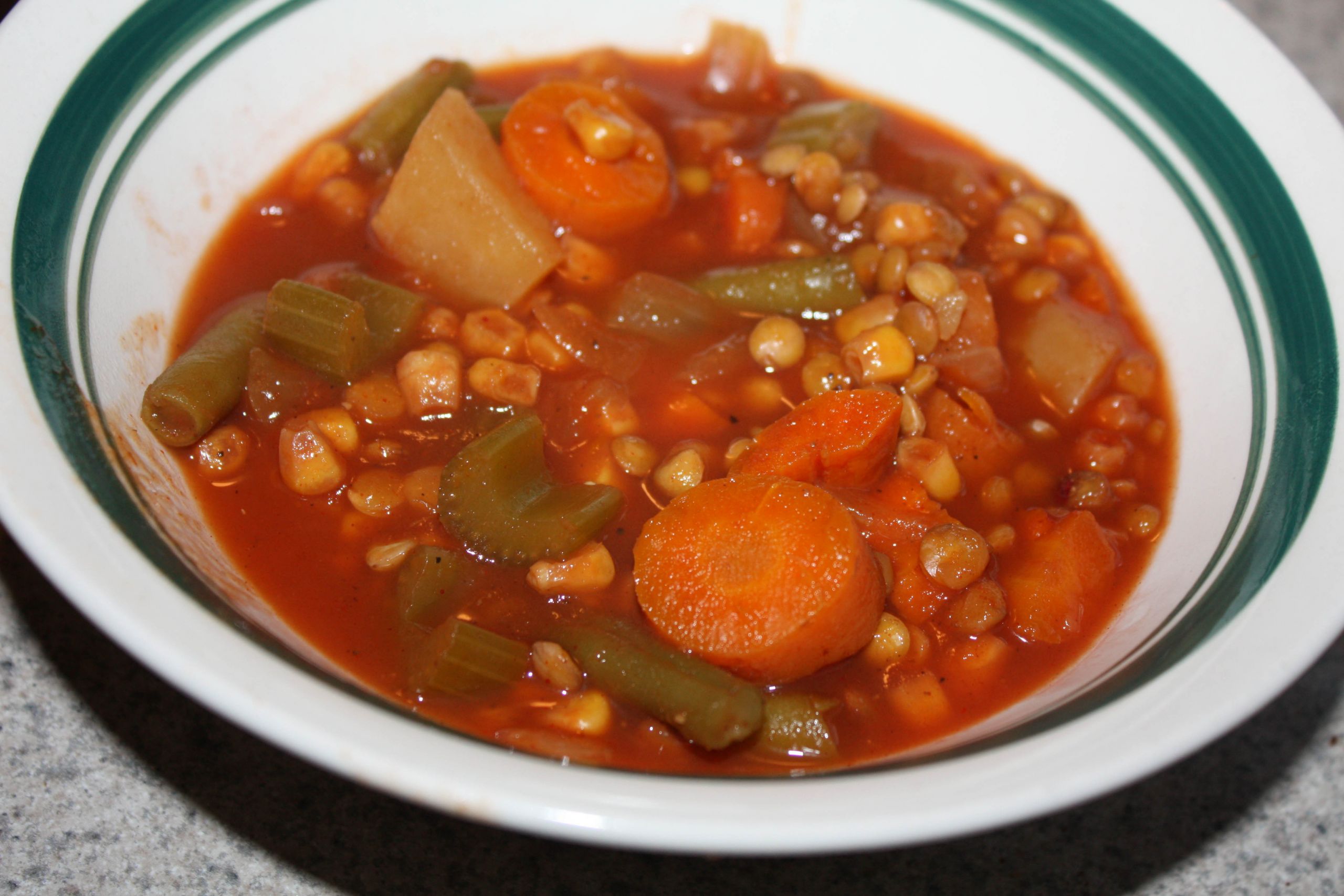 Vegetable Stew Slow Cooker
 Slow Cooker Lentil Ve able Stew