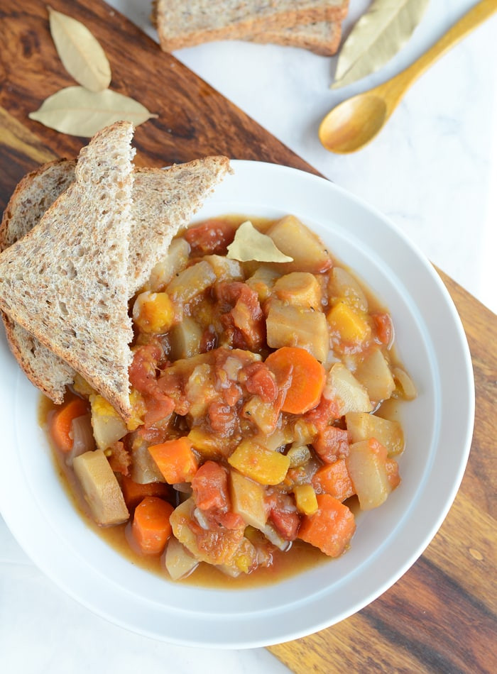 Vegetable Stew Slow Cooker
 Hearty Slow Cooker Root Ve able Stew Vegan Low Fat