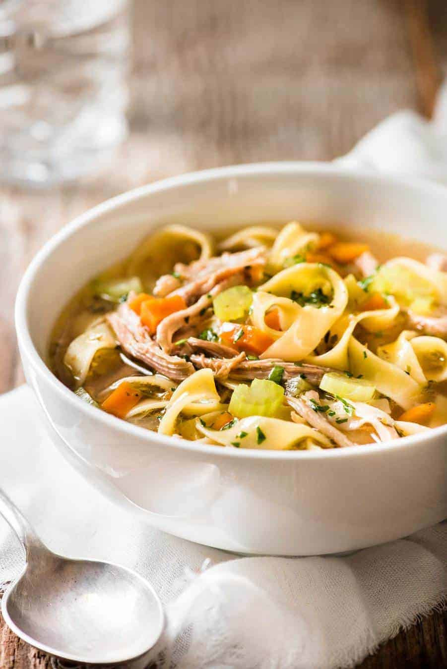 Vegetarian Chicken Noodle Soup Recipes
 Easy Chicken Noodle Soup