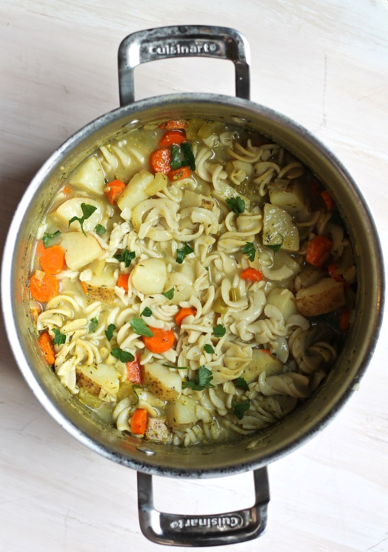Vegetarian Chicken Noodle Soup Recipes
 Classic Vegan Noodle Soup