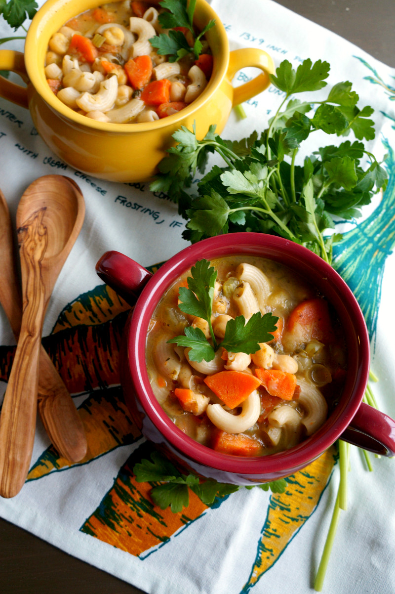 Vegetarian Chicken Noodle Soup Recipes
 Chickpea noodle soup Recipe