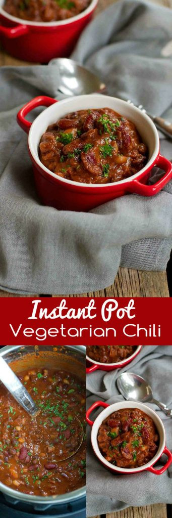 Vegetarian Chili Instant Pot
 Instant Pot Ve able Chili Pressure Cooker Slow Cooker