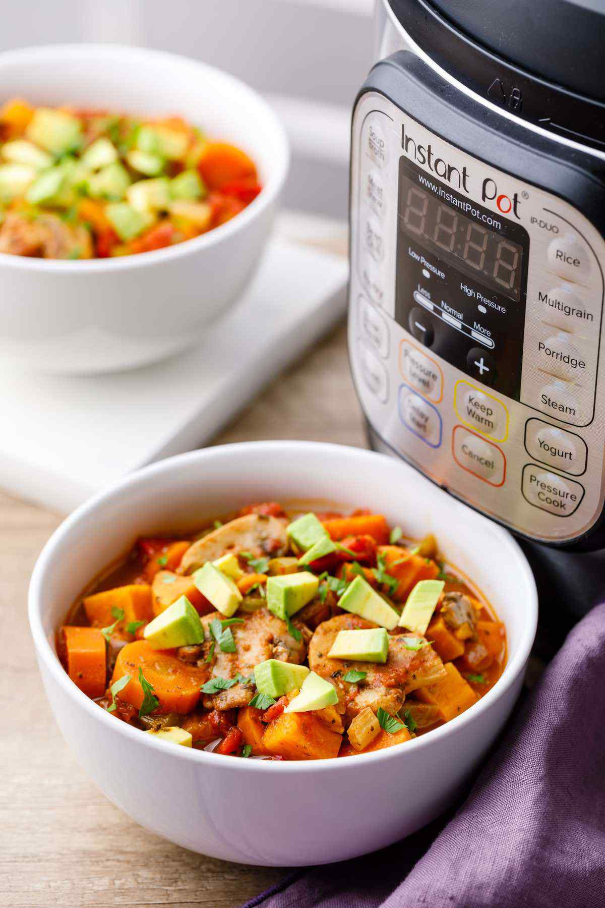 Vegetarian Chili Instant Pot
 The Best Instant Pot Ve arian Chili Spicy Rich and