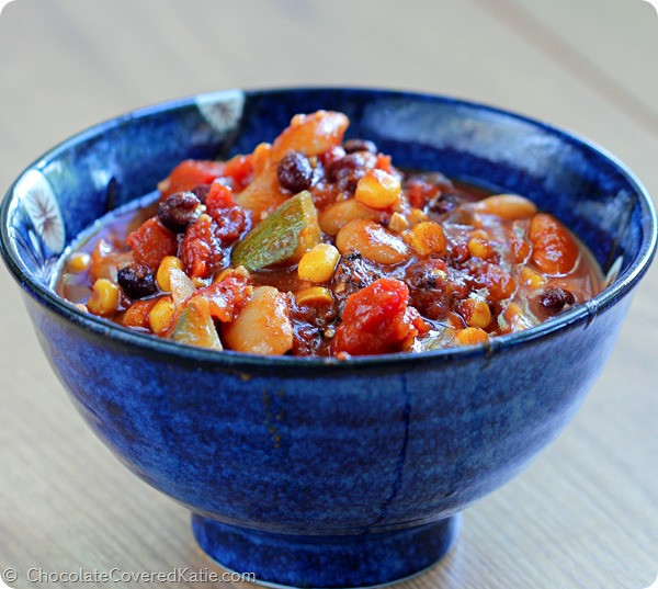 Vegetarian Chili Recipe Easy
 Ve arian Chili Very Quick and Easy