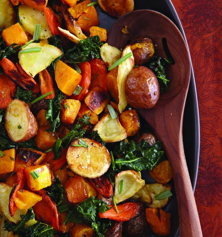 Vegetarian Fall Recipes
 Roasted Autumn Ve ables Recipe