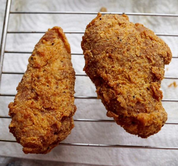 Vegetarian Fried Chicken
 Vegan seitan fried chicken – tiny kitchen chronicles