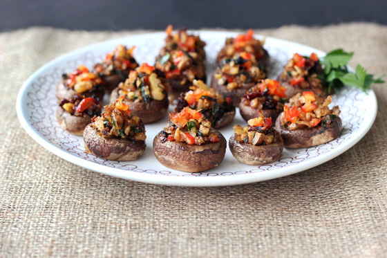 Vegetarian Grain Free Recipes
 Cara s Cravings Vegan Grain free Stuffed Mushrooms