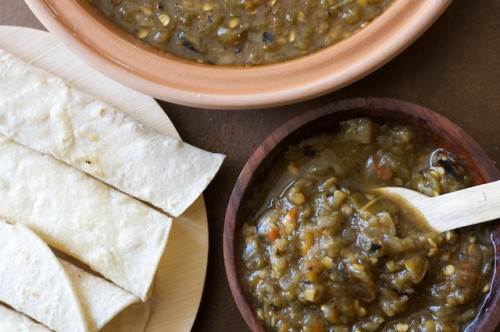 Vegetarian Green Chili
 Soups and Stews