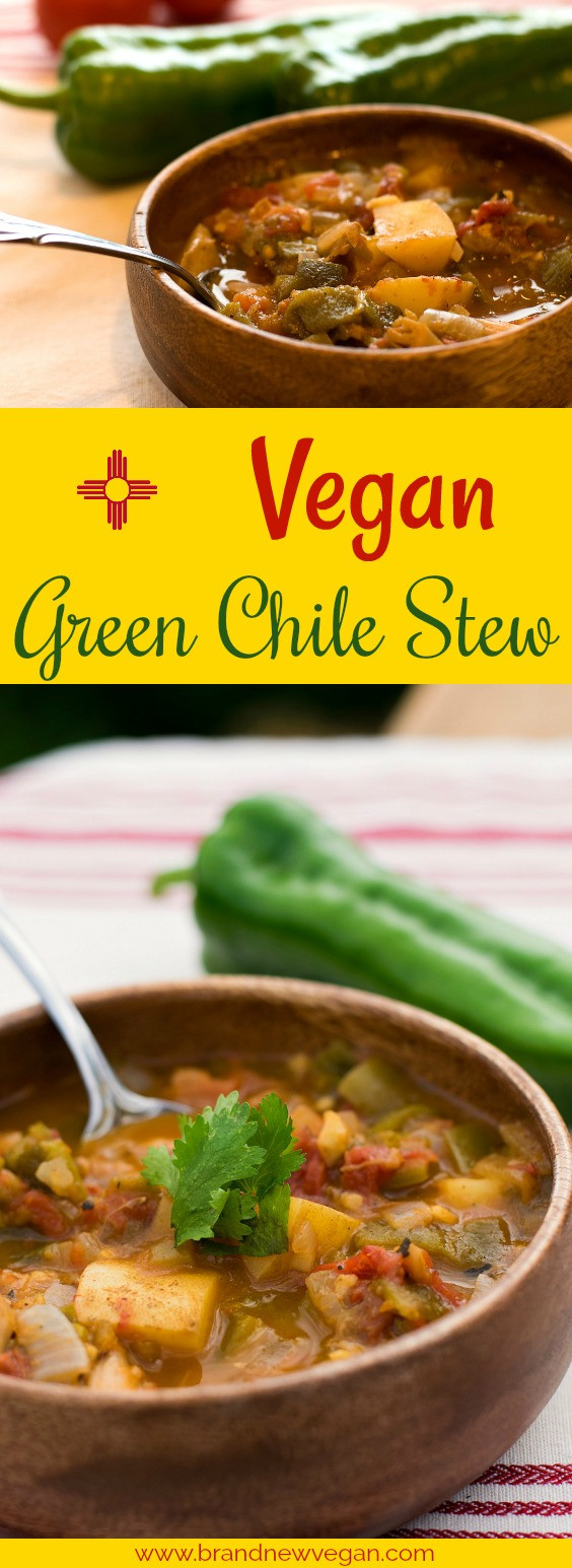 Vegetarian Green Chili
 Vegan Green Chile Stew Brand New Vegan