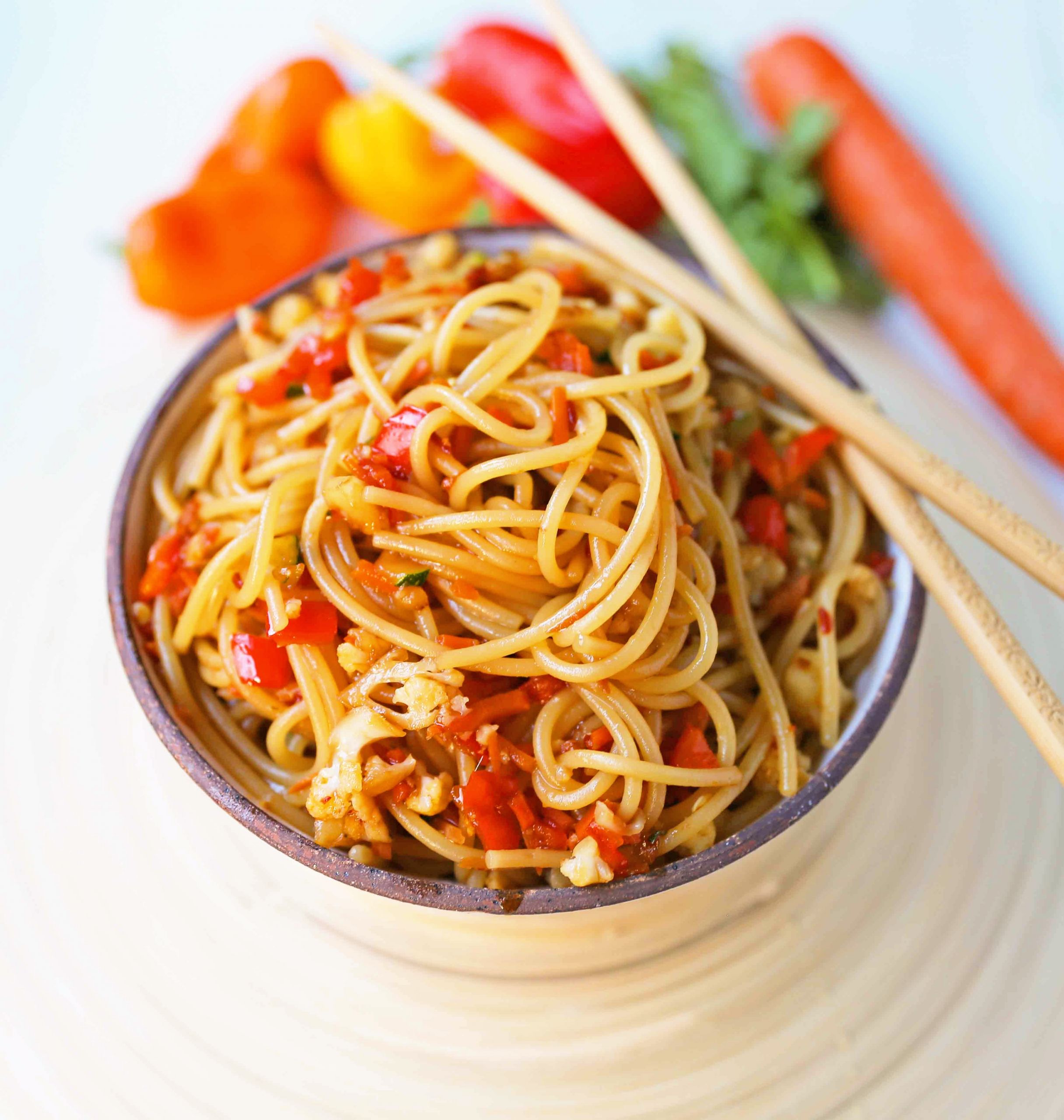 Vegetarian Noodle Recipes Stir Fry
 Asian Ve able Stir Fry Noodles – Modern Honey
