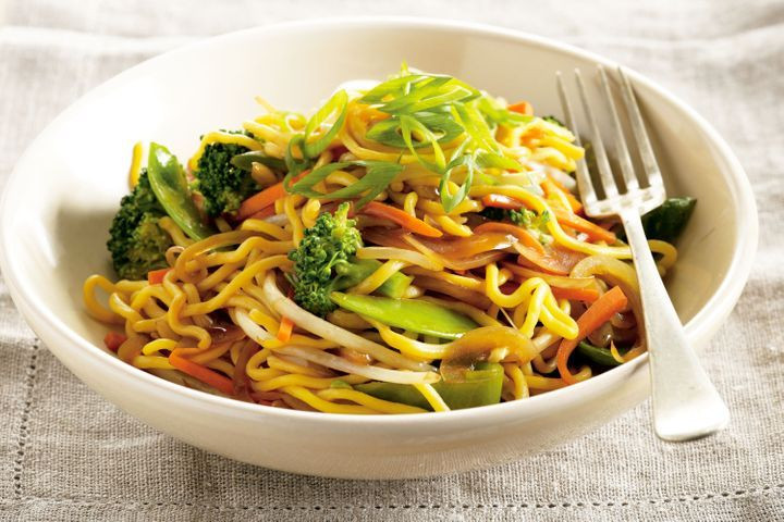 Vegetarian Noodle Recipes Stir Fry
 Chinese egg noodle and ve able stir fry