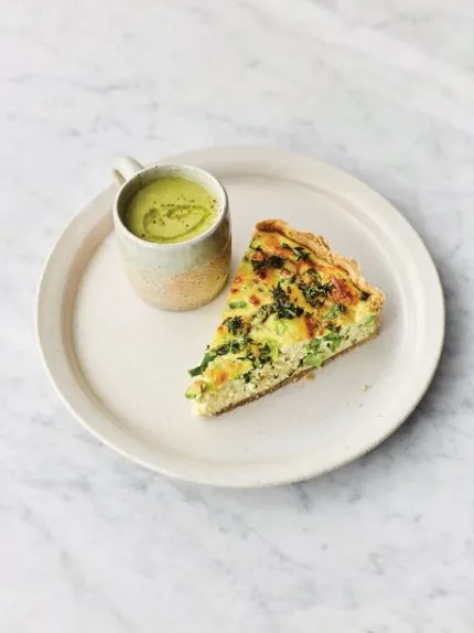 Vegetarian Quiche Recipe Jamie Oliver
 Asparagus quiche & soup