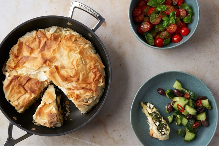 Vegetarian Quiche Recipe Jamie Oliver
 Jamie Oliver s 30 Minute Meals Spinach & Feta Filo Pie