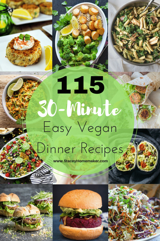 Vegetarian Recipes For Two
 115 30 Minutes or Less Easy Vegan Dinner Recipes the