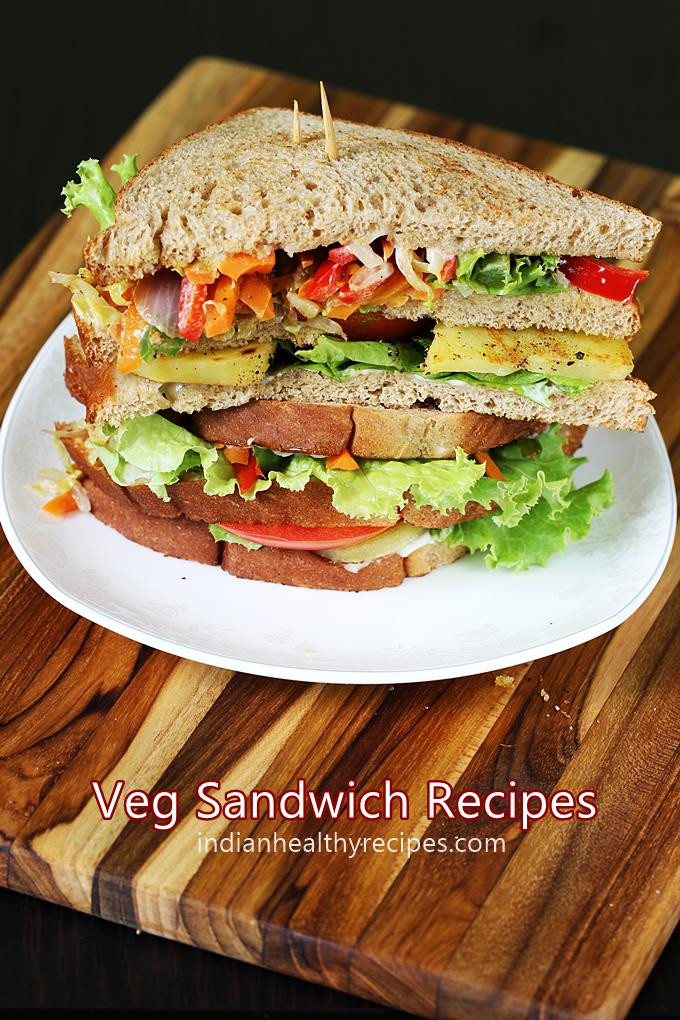 Vegetarian Sandwich Recipes
 Veg sandwich recipes