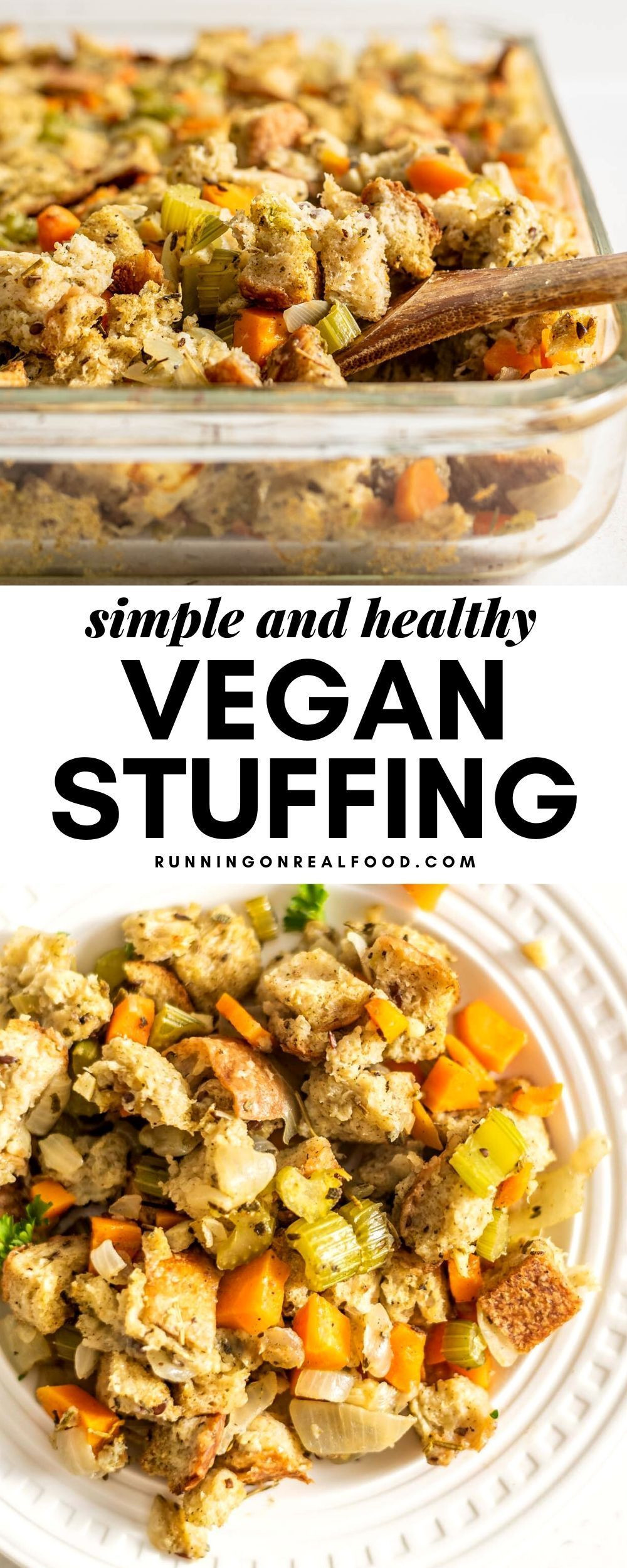 Vegetarian Stuffing Recipe Thanksgiving
 This simple healthy vegan stuffing recipe is easy to make