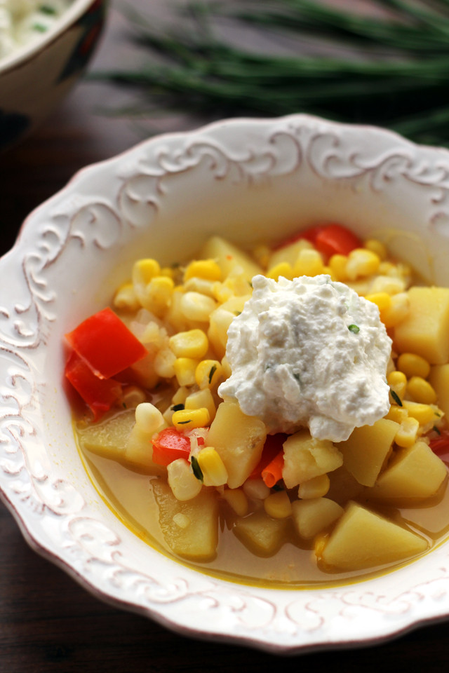 Vegetarian Summer Corn Chowder
 The top 21 Ideas About Ve arian Summer Corn Chowder