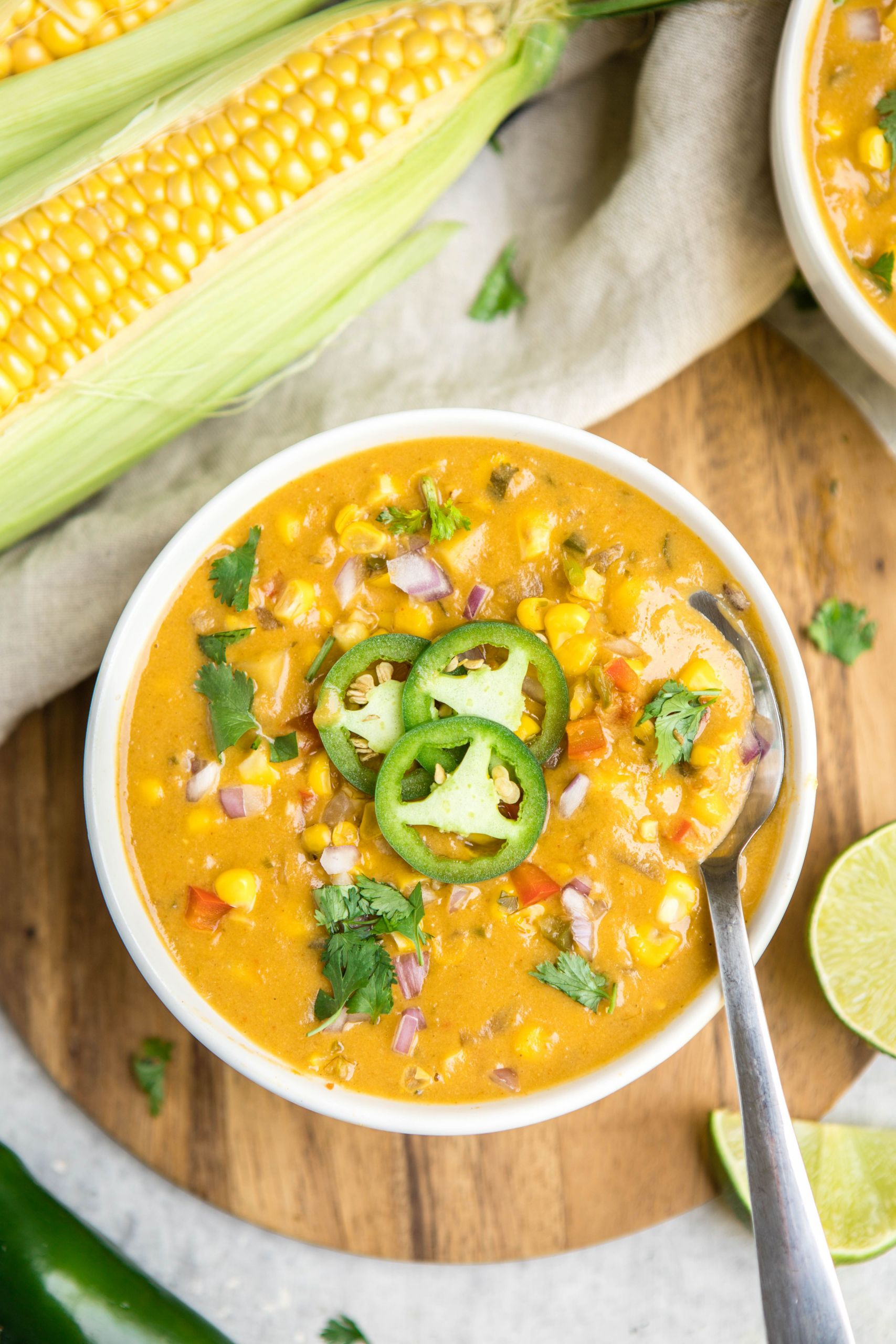 Vegetarian Summer Corn Chowder
 Summer Corn Chowder Recipe