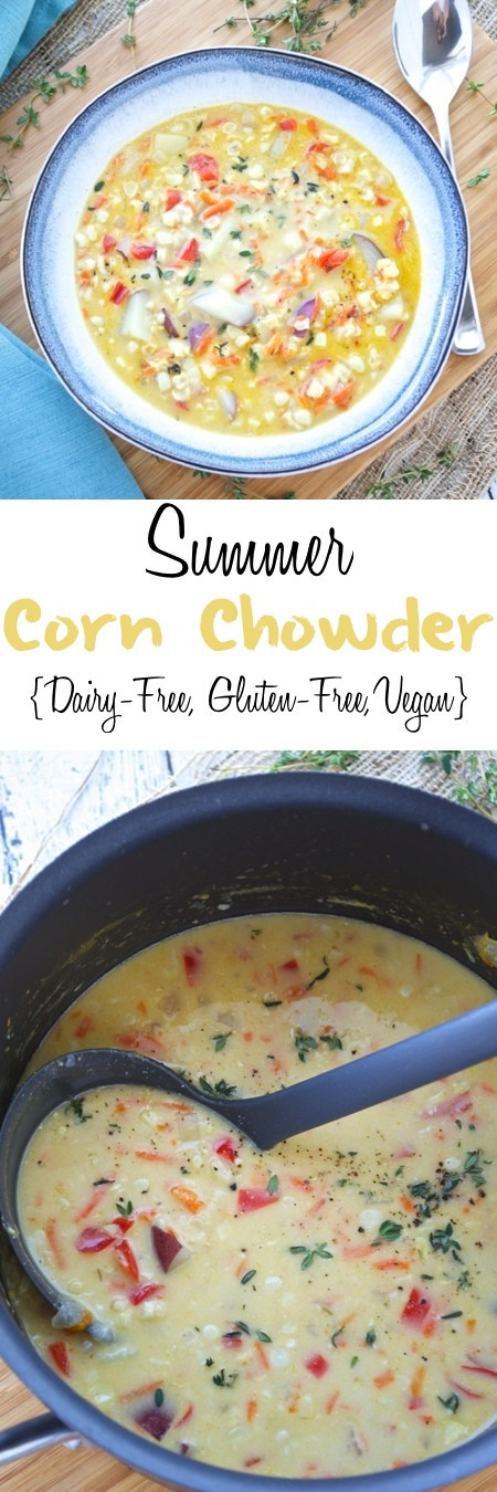 Vegetarian Summer Corn Chowder
 The top 21 Ideas About Ve arian Summer Corn Chowder