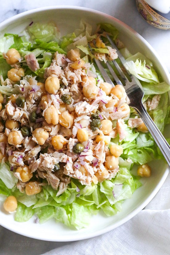 Vegetarian Tuna Recipes
 Chickpea Tuna Salad Recipe
