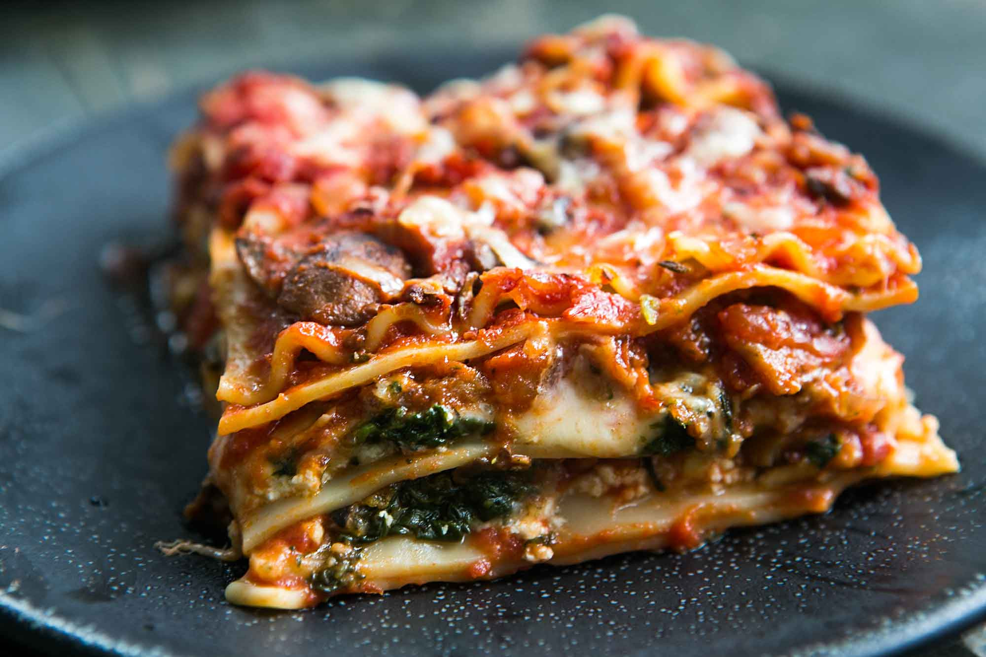 Veggie Lasagna Recipe
 Ve arian Lasagna Recipe Spinach and Mushroom Lasagna