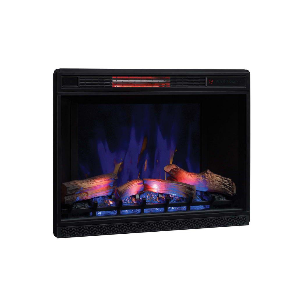 Ventless Electric Fireplace Insert
 Classic Flame 26 in Ventless Infrared Electric Fireplace