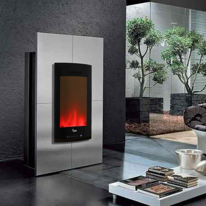 Vertical Wall Mount Electric Fireplace
 Luxury Vertical Wall Mount Freestanding Electric Fireplace