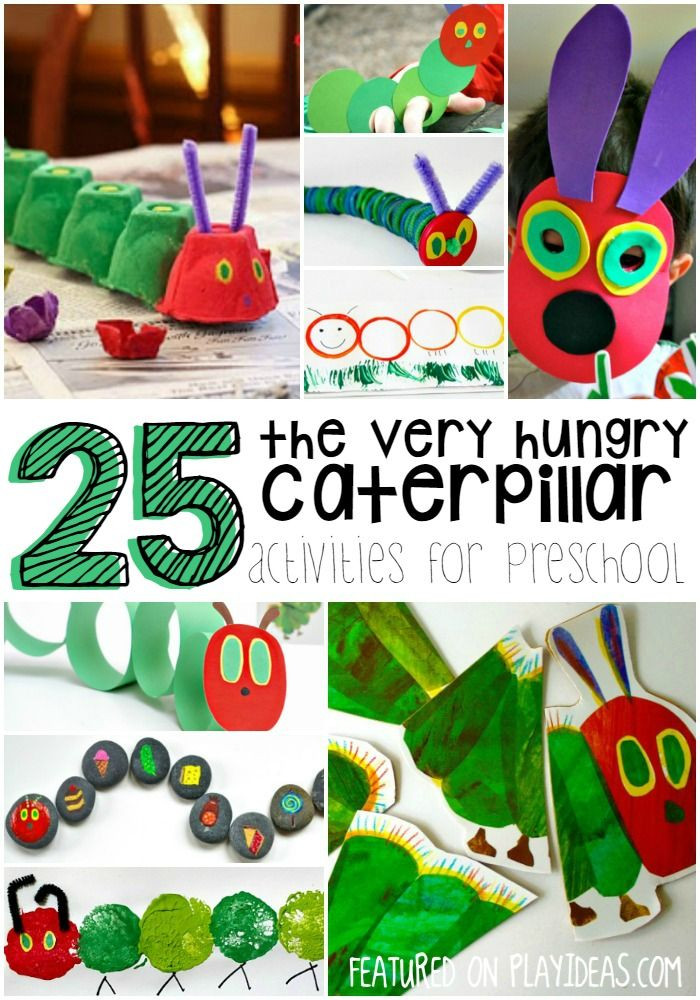 Very Hungry Caterpillar Craft Ideas Preschool
 25 Very Hungry Caterpillar Crafts for Preschoolers