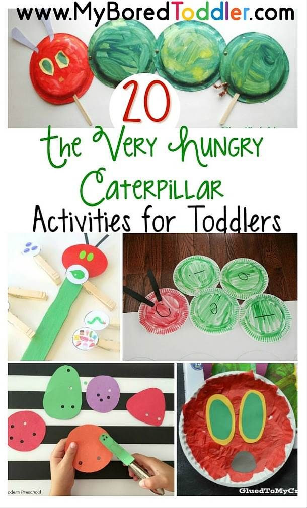 Very Hungry Caterpillar Craft Ideas Preschool
 The Very Hungry Caterpillar Activities for Toddlers