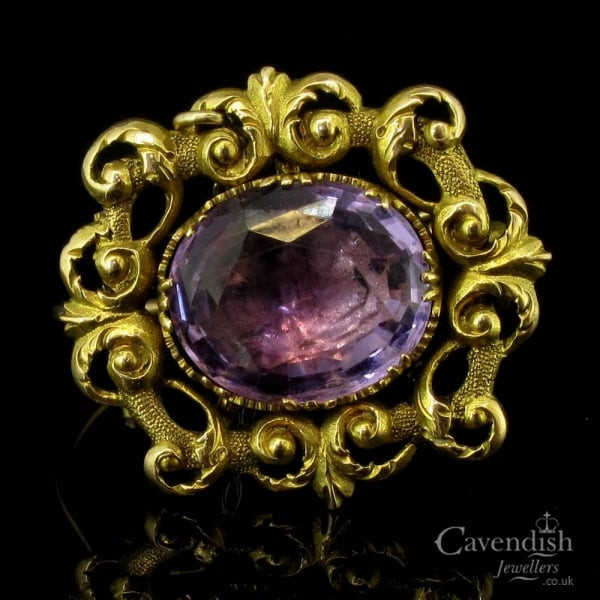 Victorian Brooches
 Wonderful Victorian Gold Amethyst Brooch Other from