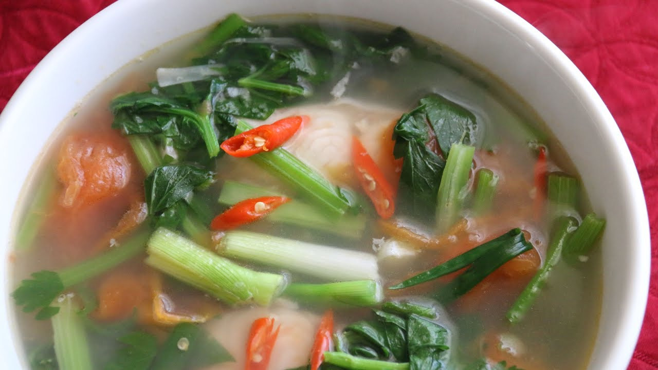 Vietnam Fish Recipes
 Vietnamese Fish Soup Canh Cá Nấu Ngót Recipe Summer Soup