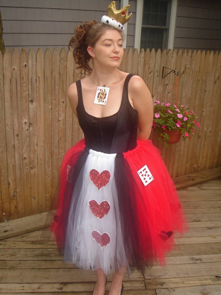 Villains Costumes DIY
 The Queen of Hearts in a tutu